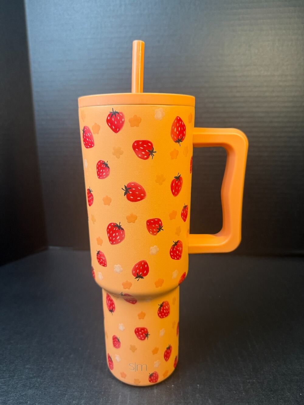 Simple Modern 40 oz Trek Tumbler Strawberry Fields Whole Foods Exclusive